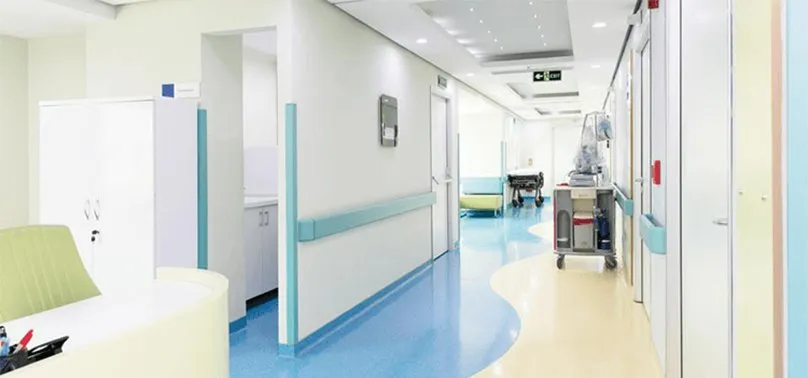 Lantai vinyl rumah sakit