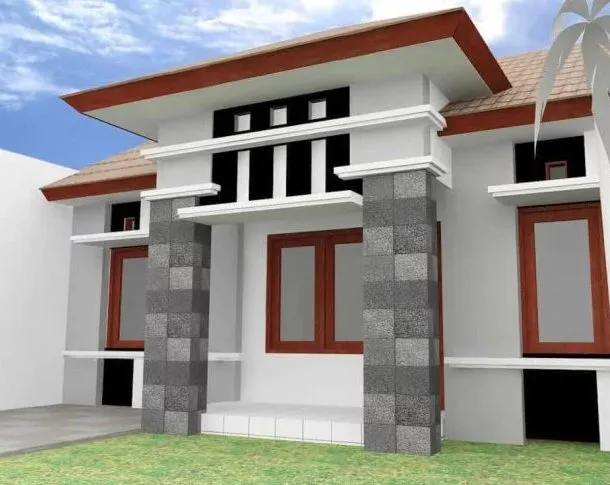 Desain Profil Tiang Teras Rumah Minimalis