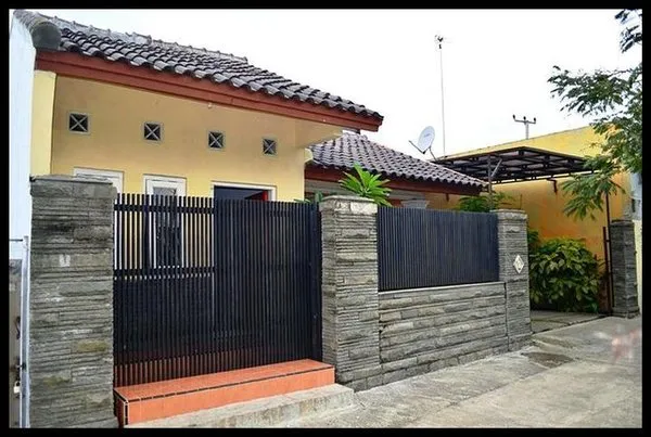 Contoh Pagar Tembok Rumah Minimalis Murah