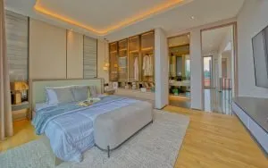 cat kamar tidur minimalis