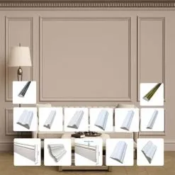 Alternative view of Wall Moulding PVC