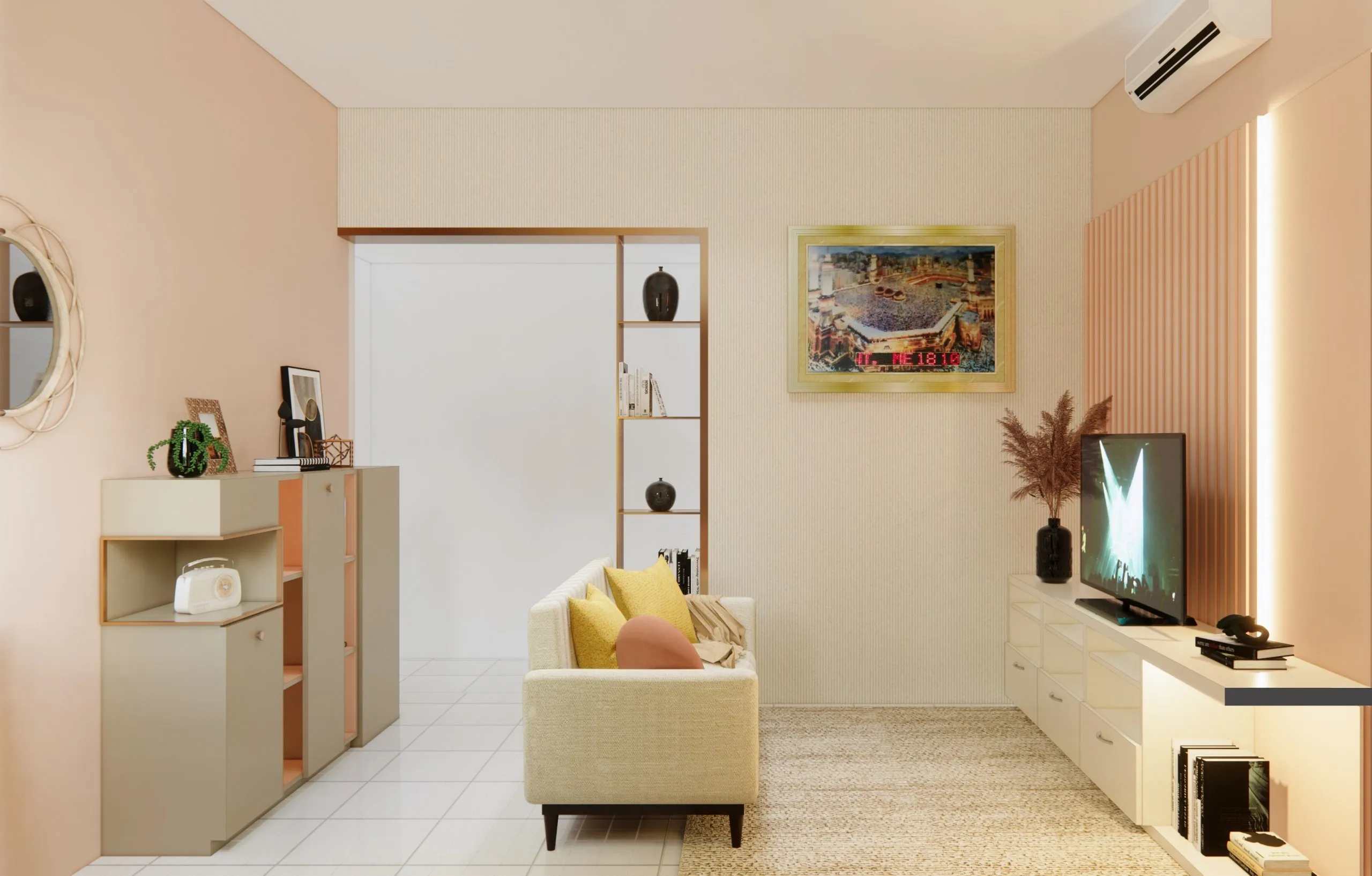 cat interior rumah