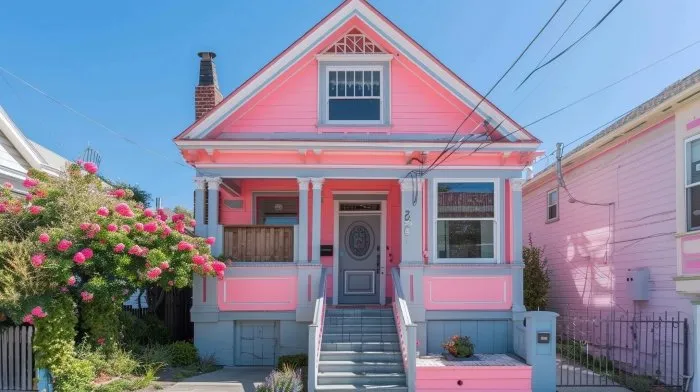 perpaduan warna cat rumah bagian luar