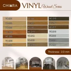 Alternative view of Chiara Vinyl Wood 2mm