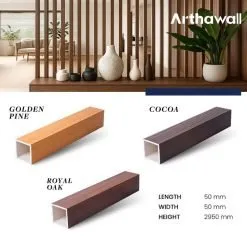 Alternative view of Artha PVC Hollow 5x5