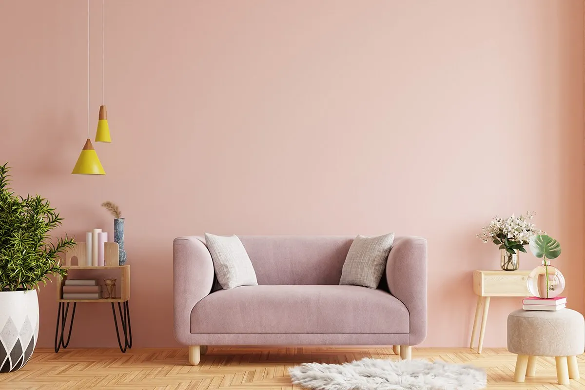 warna cat ruang tamu yang cerah