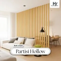 Homeya PVC Hollow 5x5 cover