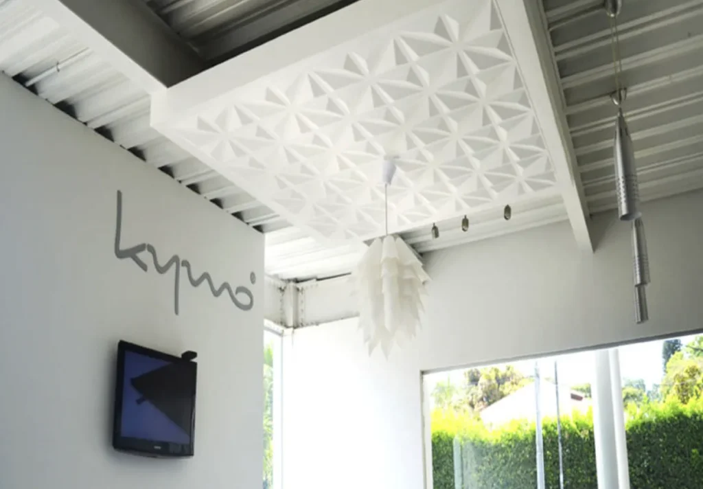 Plafon PVC Motif Geometris