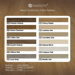 All Varian Maison Origin Wood Collection