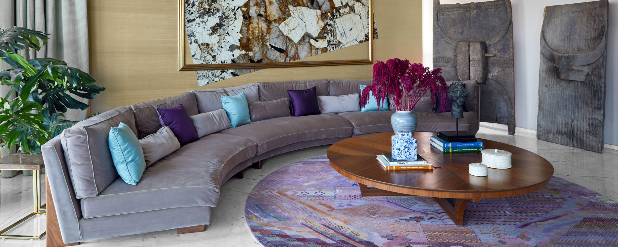 karpet lantai interior modern