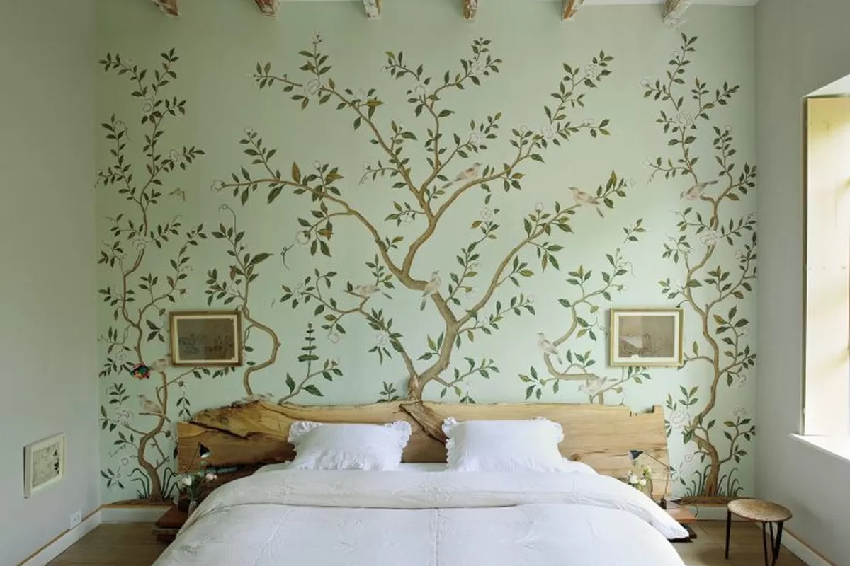wallpaper dinding kamar tidur