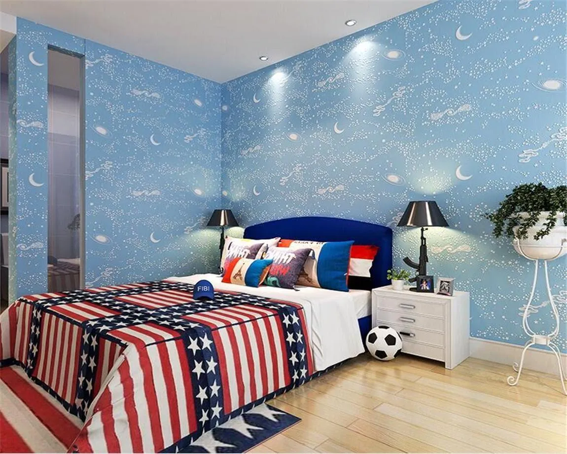 motif Wallpaper Dinding Kamar Anak