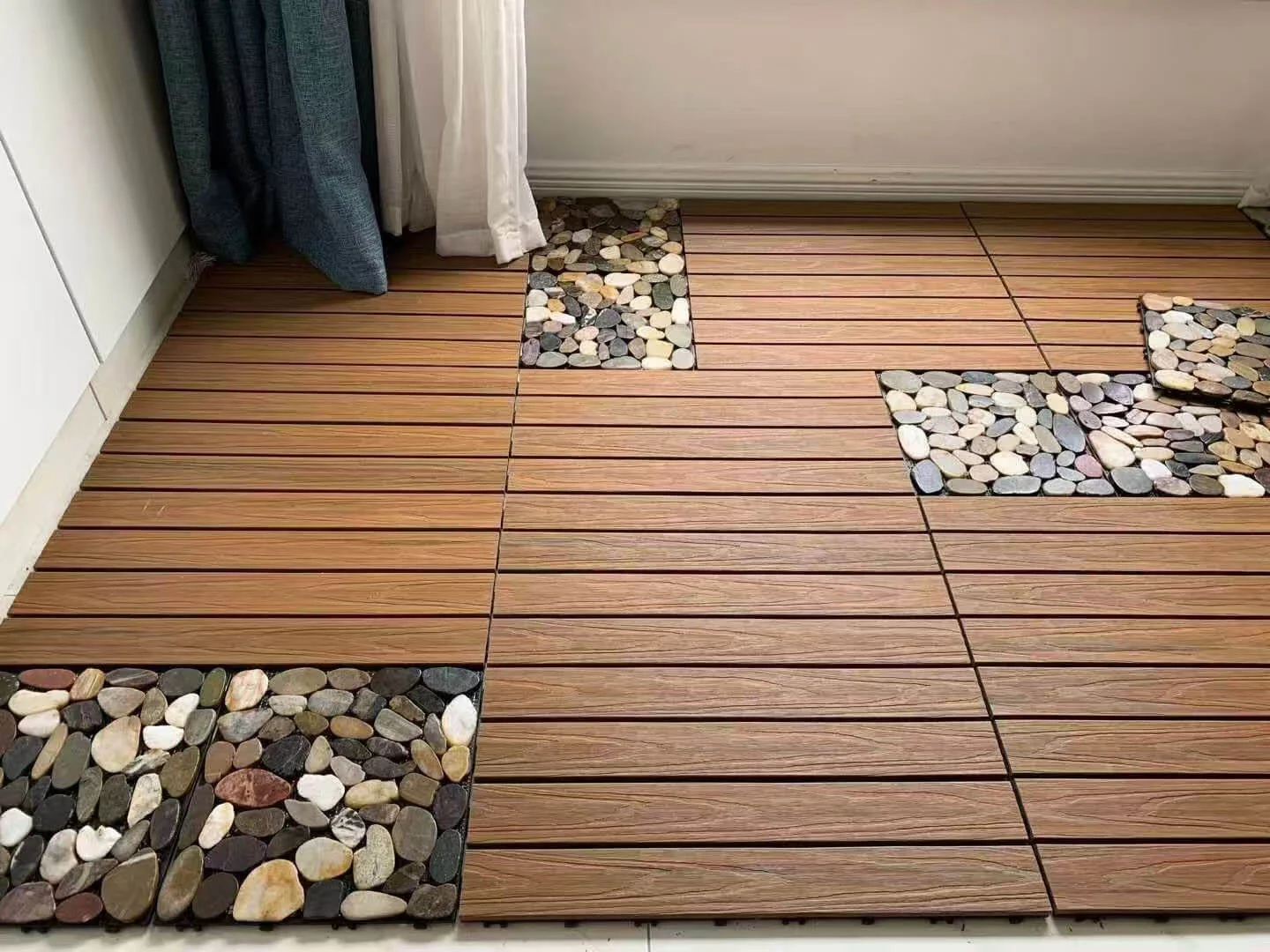 Jual Decking WPC tile